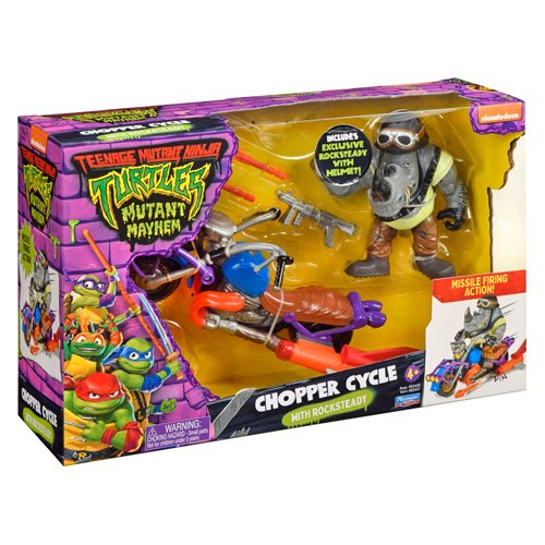 Tales of the Teenage Mutant Ninja Turtles Vehicle with Figure Case of 4