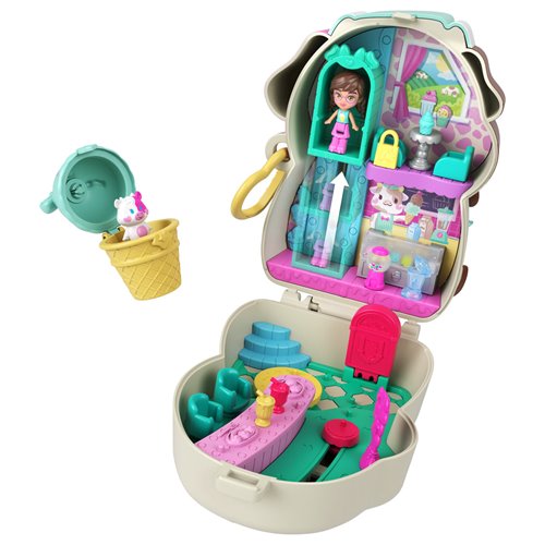 Polly Pocket Cowbell Diner Compact Playset