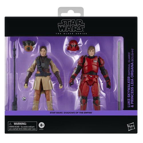 Star Wars The Black Series Shadows of the Empire Luke Skywalker & Princess Leia Organa 6-Inch Action
