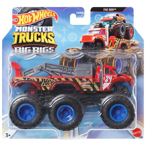 Hot Wheels Monster Trucks Big Rigs 1:64 Scale Vehicle 2024 Mix 2 Case of 4