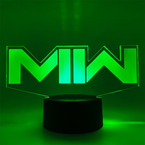 Call of Duty Modern Warfare II Logo Otaku Lamp