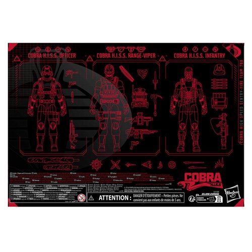 G.I. Joe Classified Series Cobra H.I.S.S. - Fire Team 788 6-Inch