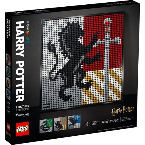 LEGO 31201 Art Harry Potter Hogwarts Crests