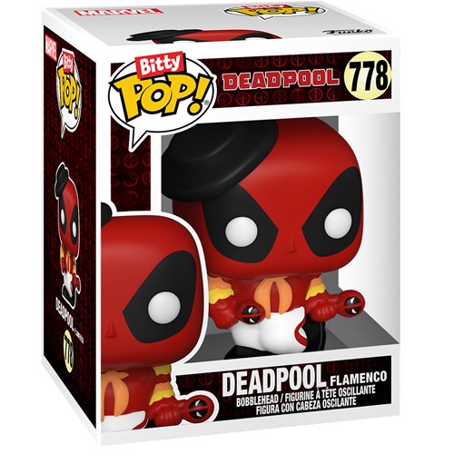 Deadpool Bathtime Funko Bitty Pop! Mini-Figure 4-Pack