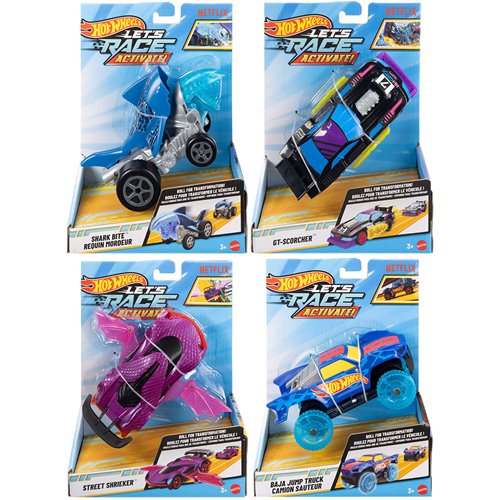 Hot Wheels Let's Race Vehicles 2026 Mix 1 Case of 4