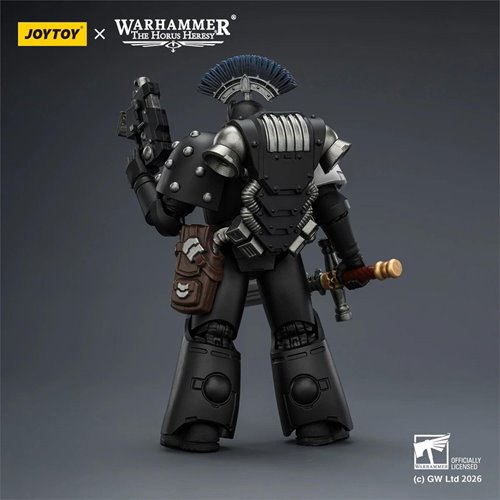 Joy Toy Warhammer The Horus Heresy Raven Guard MKVI Tactical Sergeant 1:18 Scale Action Figure