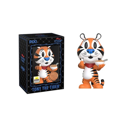 Kelloggs Tony the Tiger Pix! Vinyl Figure - 2026 Convention Exclusive