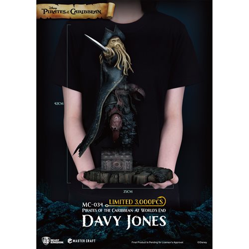 Pirates of the Caribbean Worlds End Davy Jones MC-034 Statue