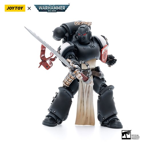 Joy Toy Warhammer 40,000 Black Templars The Emperors Champion Rolantus 1:18 Scale Action Figure