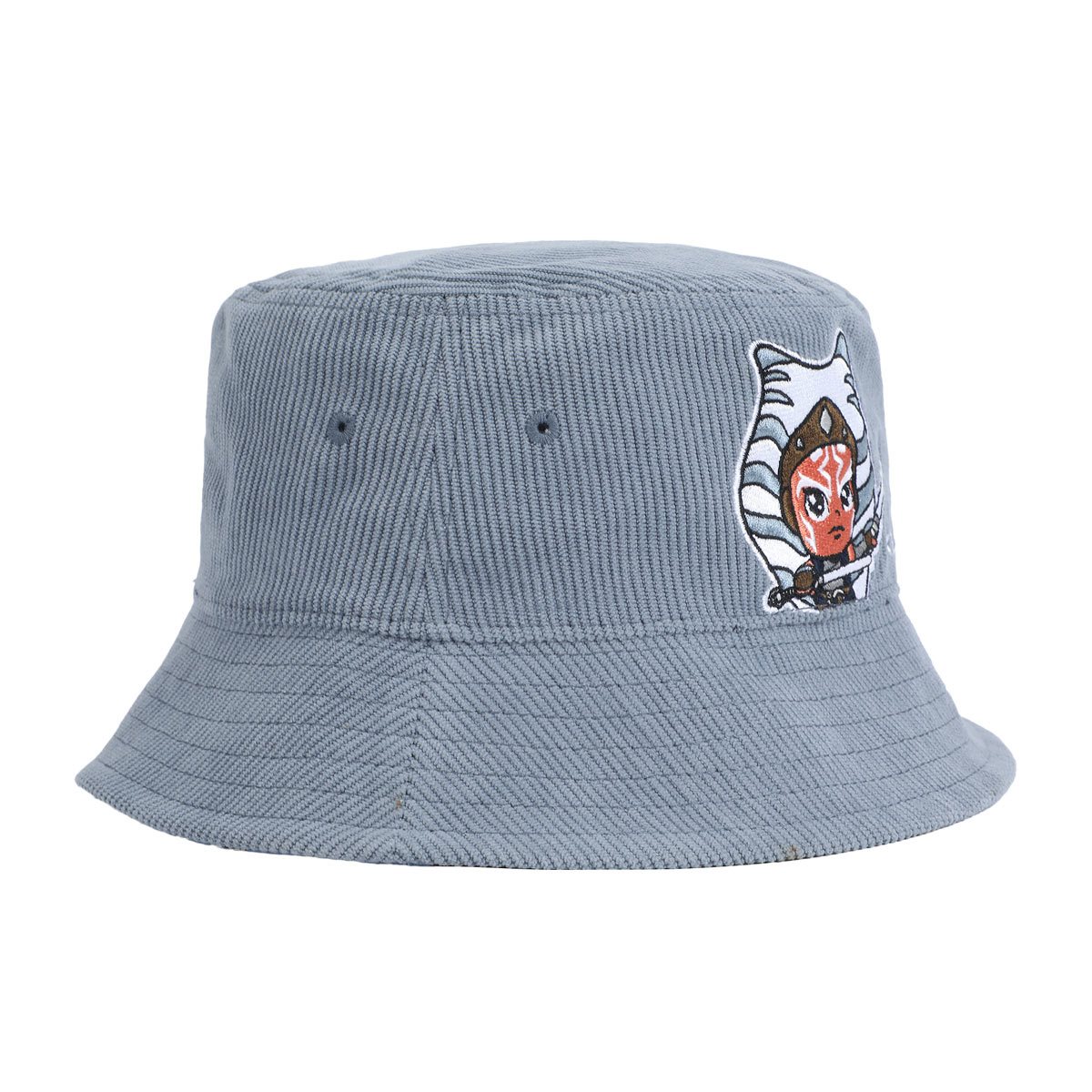 Star Wars Ahsoka Chibi Embroidered Corduroy Bucket Hat