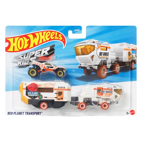 Hot Wheels Super Hauling Rig and Car 2026 Mix 5 Case of 6