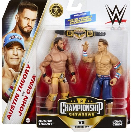 WWE Championship Showdown Series 17 Action Figure 2-Pack Case of 4
