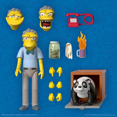 The Simpsons Ultimates Moe 7-Inch Action Figure