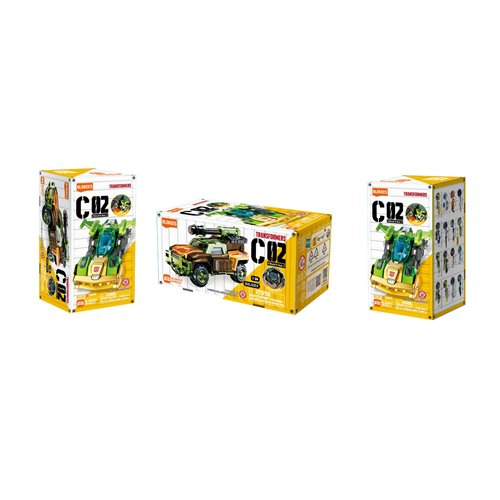 Transformers Wheels C02 Blokees Blind Box Model Kit Display of 12