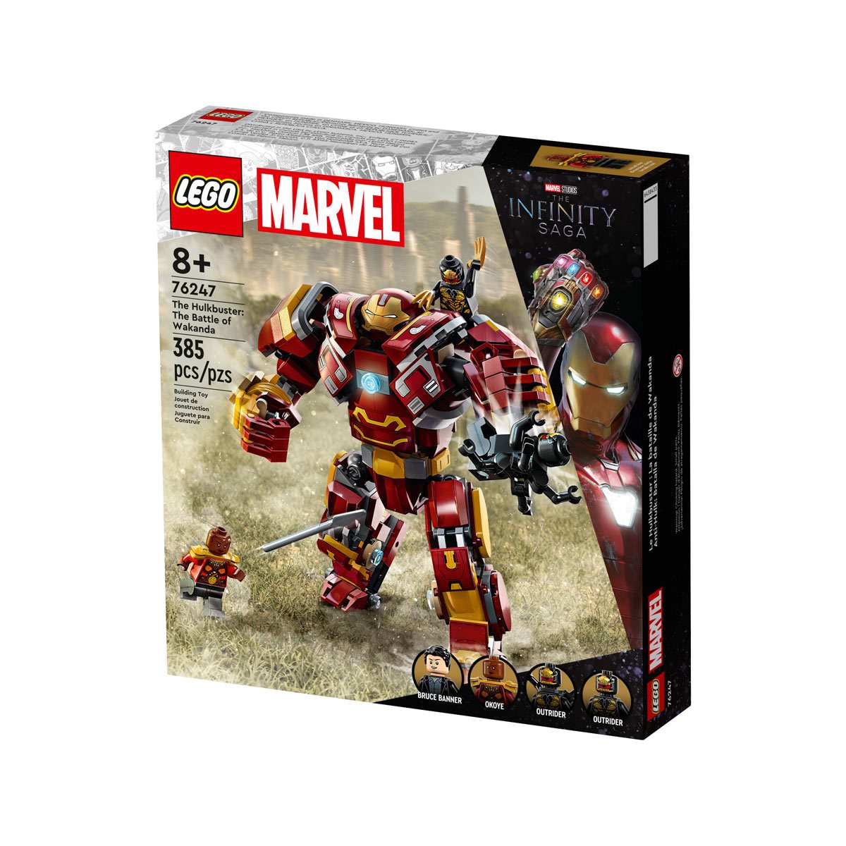 LEGO® Super Heroes Marvel The Hulkbuster: The Battle of Wakanda 76247  Building Set, 385 Pieces - Macy's