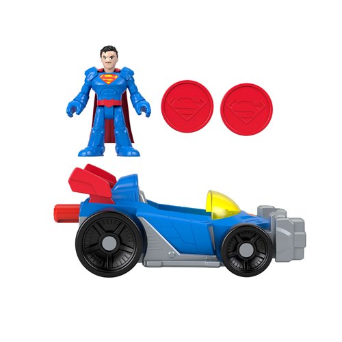 DC Super Friends Metal Force Imaginext Vehicle Case of 2