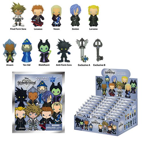 Kingdom Hearts Figural Keyring Series 2 YOU CHOOSE 
