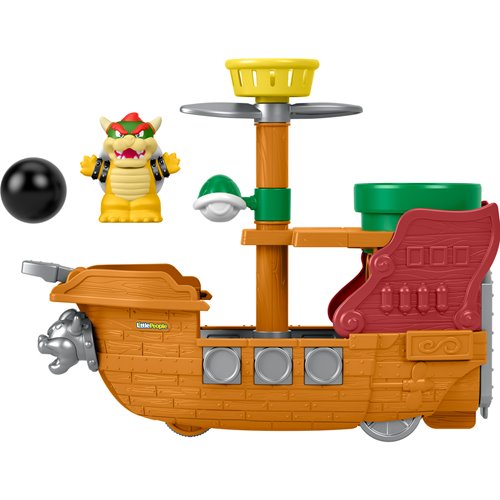 Super Mario Bros. Little People My Mario Bowser's Airship Playset