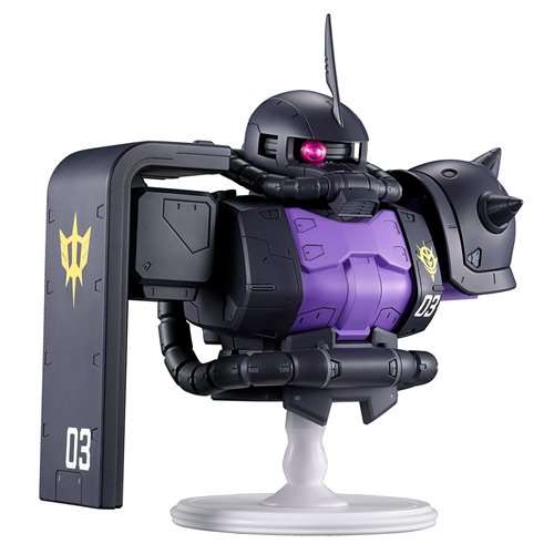 Mobile Suit Gundam Zaku II Black Tri-stars Universal Century Saga Interlude Bustisan Ichibansho Stat
