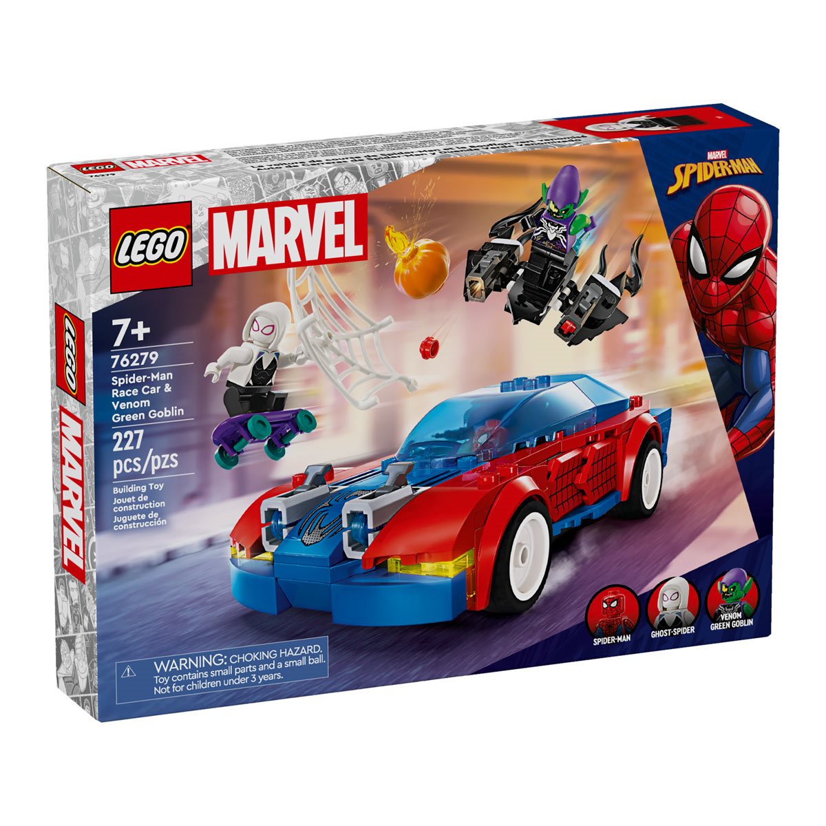 LEGO 76279 Marvel Spider-Man Race Car & Venom Green Goblin