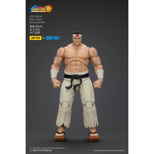 Joy Toy The King of Fighters '98 Ultimate Match Hero Team Goro Daimon 1:18 Scale Action Figure