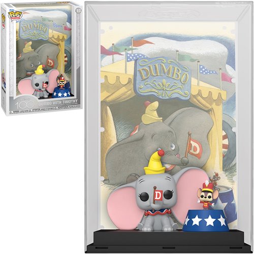 Disney 100 Dumbo with Timothy Funko Pop! Movie Poster with Case #13