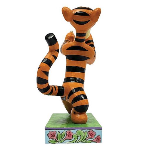 Disney Traditions Winnie the Pooh Tigger Fighting Bee by Jim Shore Statue