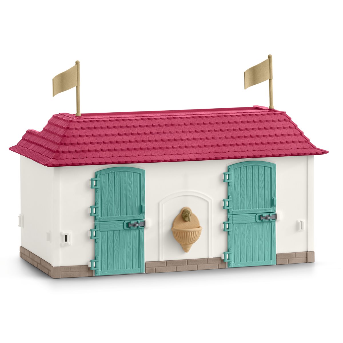 Schleich Horse Club 70-Piece Lakeside Country Dollhouse and Horse Stable 