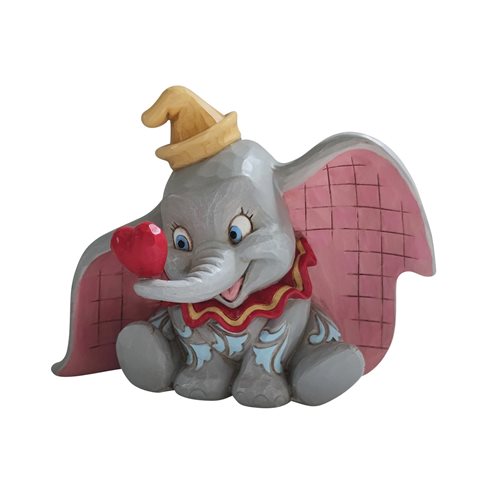 Disney Traditions Dumbo with Heart by Jim Shore Statue