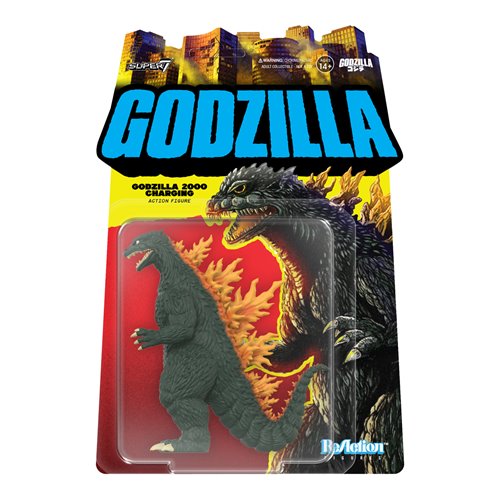 Godzilla 2000 (Charging) 3 3/4-Inch ReAction Figure