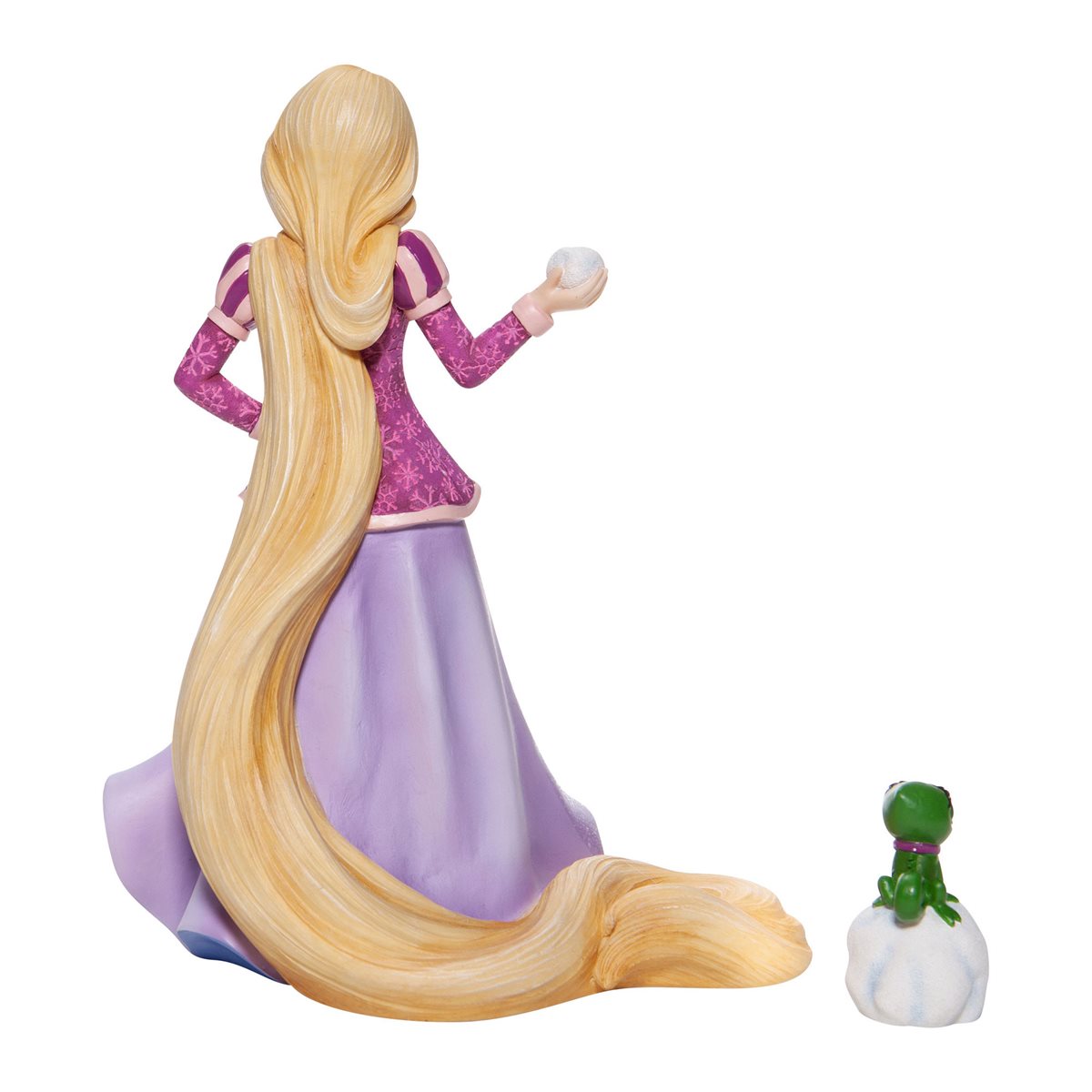 Enesco Disney Showcase Tangled Rapunzel Holiday Princess and Pascal Figurine NIB 