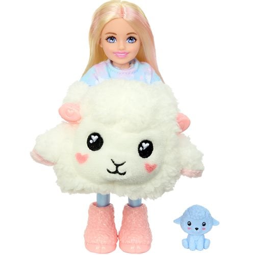 Barbie Cutie Reveal Chelsea Cozy Cute Tees Series Lamb Doll