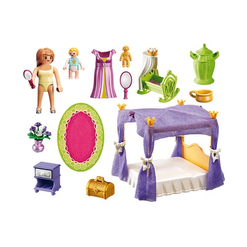 Playmobil 6851 Princess Chamber with Cradle