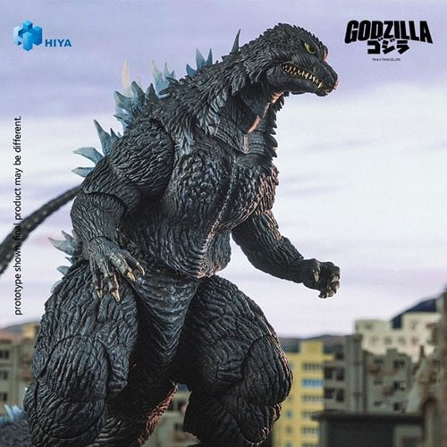 Godzilla Against Mechagodzilla 2002 Heat Ray Godzilla Exquisite Basic Action Figure - Previews Exclu