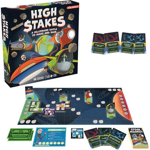 High Stakes Billionaire Battle to Mars Game