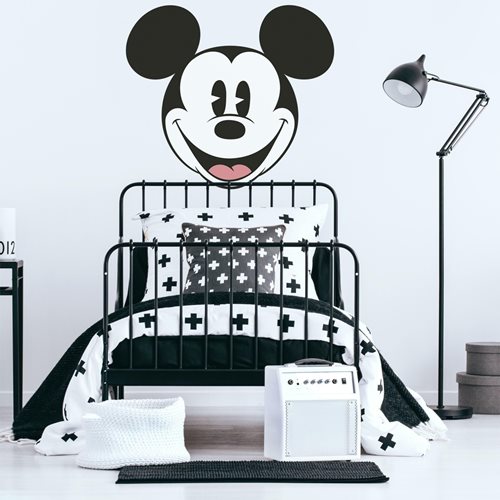 Mickey Mouse Classic Head Peel and Stick Giant Wall Decals