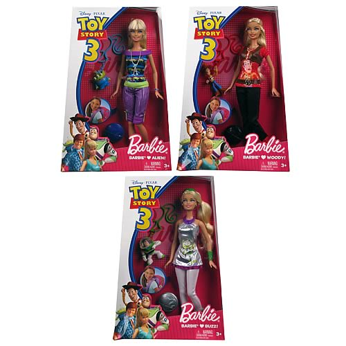 barbie and ken toy story 3 dolls