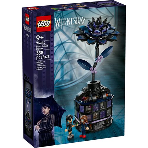 LEGO 76784 Wednesday Black Dahlia Flower - Entertainment Earth