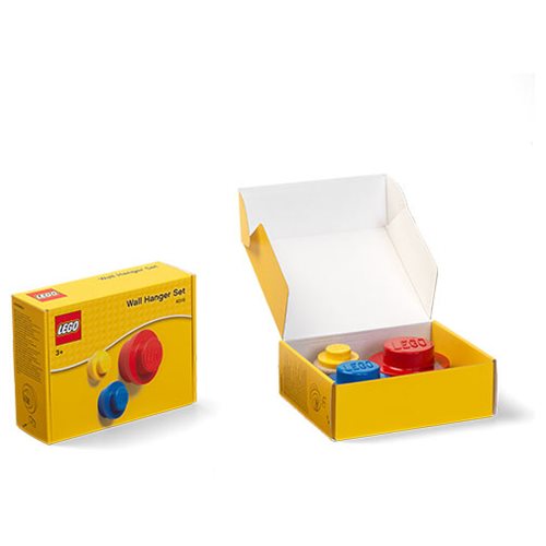LEGO Blue Red and Yellow Wall Hanger Set