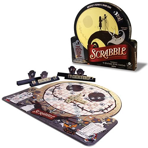 Nightmare Before Christmas Scrabble Game - Entertainment Earth