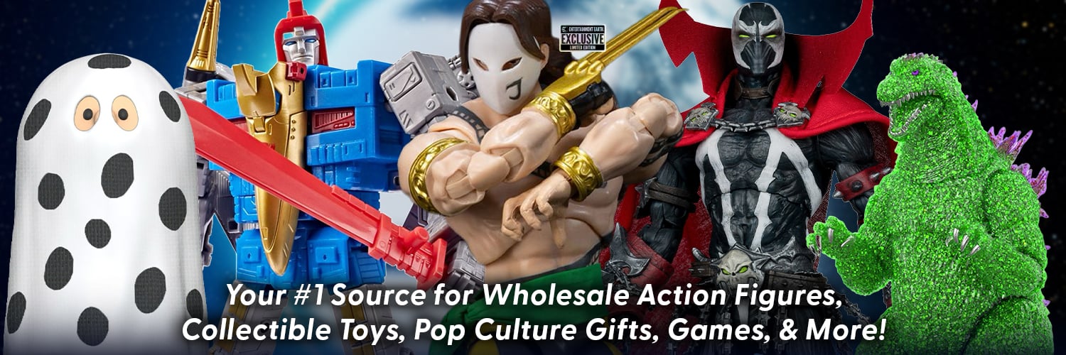 Your #1 Source for Wholesale Action Figures, Collectible Toys, Pop Culture Gifts, Games & More!