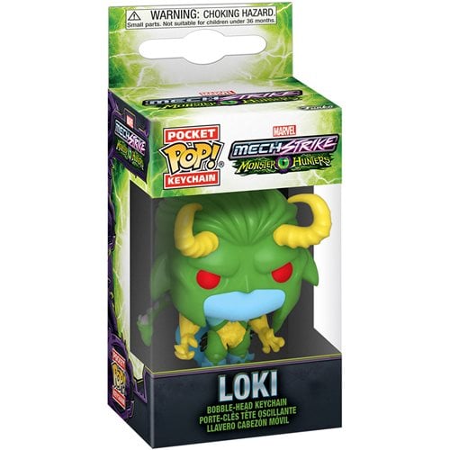 Marvel Monster Hunters Loki Pop! Key Chain