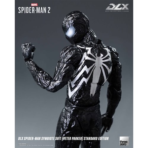 Marvel Spider-Man 2 Spider-Man Symbiote Suit Peter Parker Standard Edition DLX Action Figure