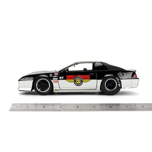 Bigtime Muscle 1985 Chevrolet Camaro Mickey Thompson 1:24 Scale Die-Cast Metal Vehicle