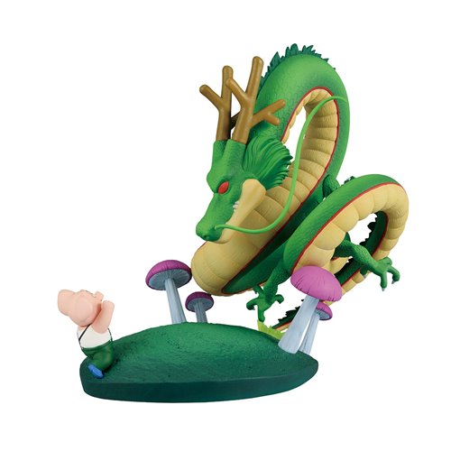 Dragon Ball Oolong and Shenron Dragon History II Revible Moment Statue