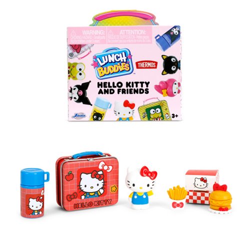 Sanrio Hello Kitty and Friends Lunch Buddies Blind Box Mini-Figure Case of 24