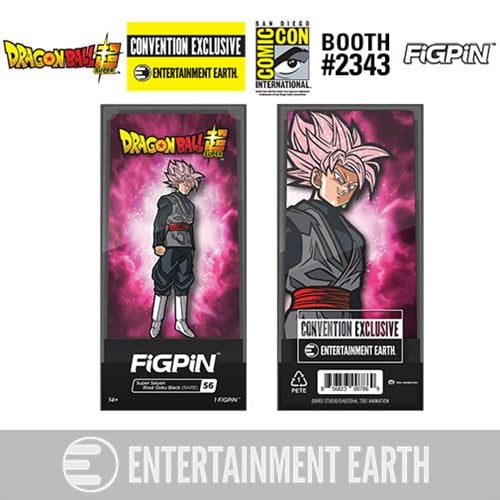Dragon Ball Super Super Saiyan Rose Goku Black FiGPiN Enamel Pin - Convention Exclusive
