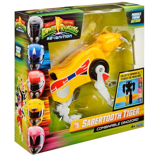 Mighty Morphin Power Rangers: Re-Ignition Sabertooth Tiger Dinozord Action Figure