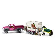 Horse Club Pick Up Truck with Horse Trailer Playset
