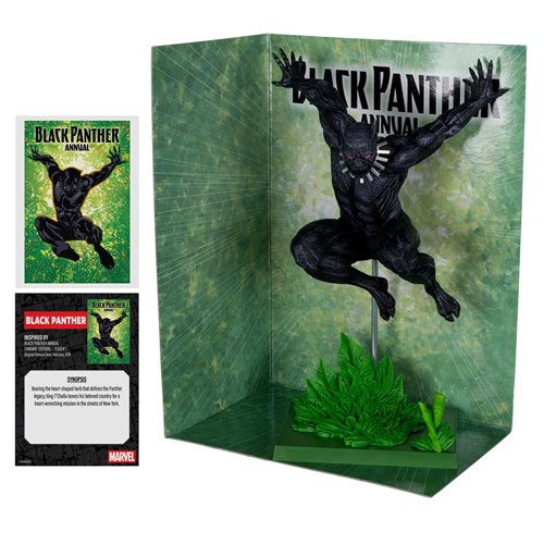 Marvel Wave 7 Black Panther Annual Variant #1 1:6 Scale Posed Figure with Scene and Comic